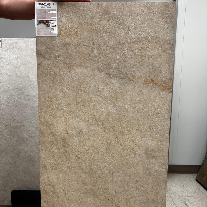 Fusion White 2cm Paver 24x24 - Image 6
