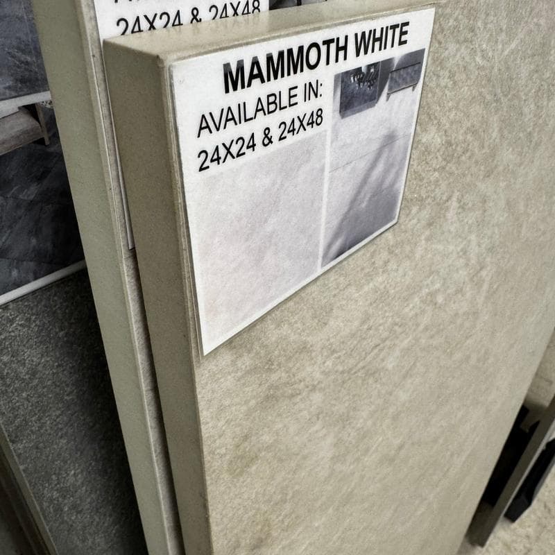 Mammoth White 2cm Paver 24x48 - Image 5