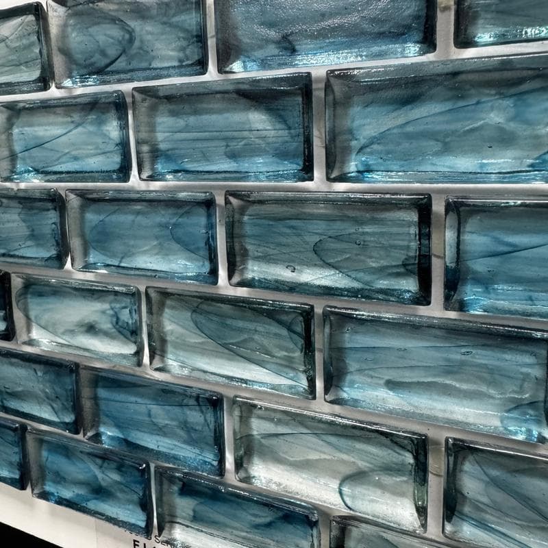 Aquabella Fjord Majestic 1x2 Glass Mosaic 12"x12" Pool Tile (FJ-1297) - Image 4