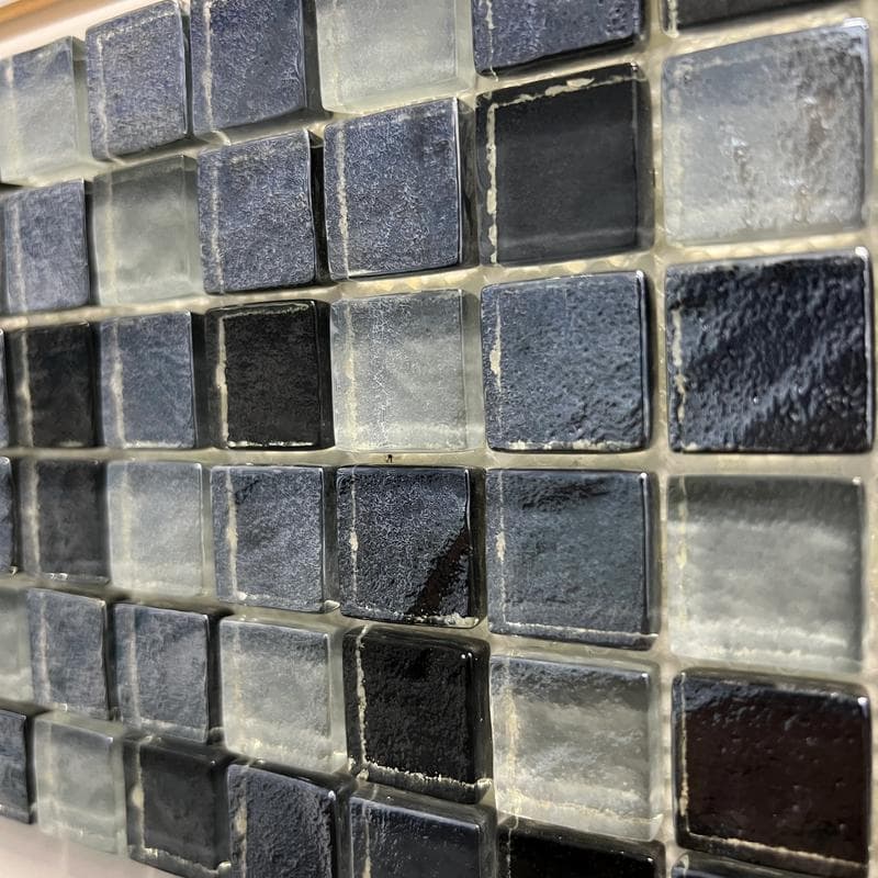 Aquabella Aurora Borealis Magic 1x1 Glass Mosaic 12"x12" Pool Tile (AB-1113) - Image 3