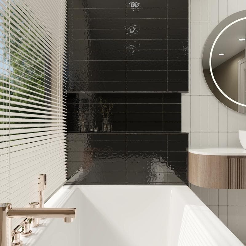 Artesano Black BG 3x12 Bullnose - Image 6