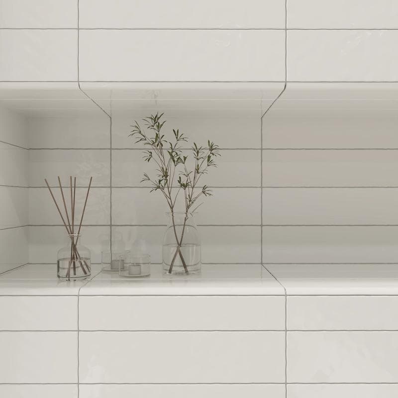 Artesano White Ice BG 3x12 Bullnose - Image 3