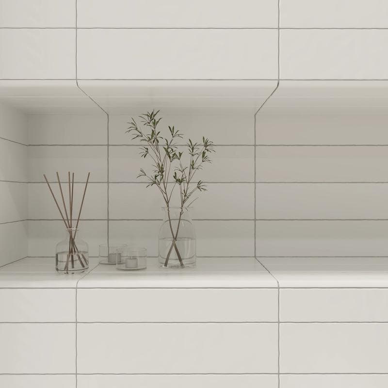 Artesano White Ice MG 3x12 Bullnose - Image 3