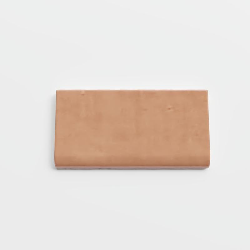 St Tropez Coral 2.5x5 Bullnose - Image 4
