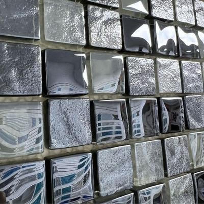 Aquabella Night Life Soul 1x1 Glass Mosaic 12"x12" Pool Tile (NL-1134) - Image 2