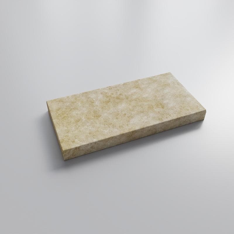 Cordoba Cream 5cm Double Modern Pool Coping 12x24 - Image 2