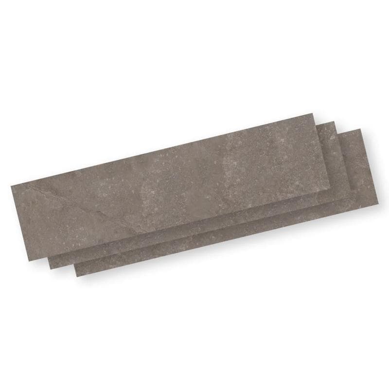 Aquabella Stone Age Flint 3x12 Porcelain Bullnose Pool Tile - Image 1