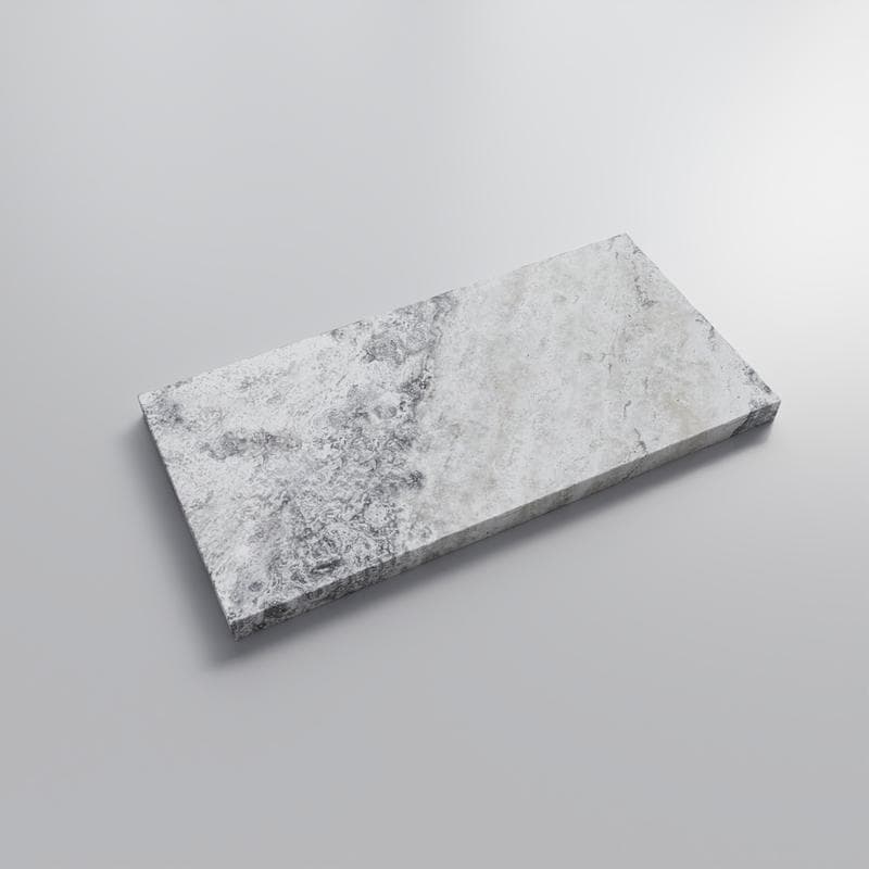 Silver Travertine 3cm Paver 12x24 - Image 2