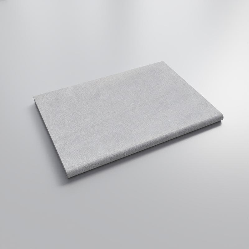 White Marble 3cm Bullnose Pool Coping 16x24 - Image 2