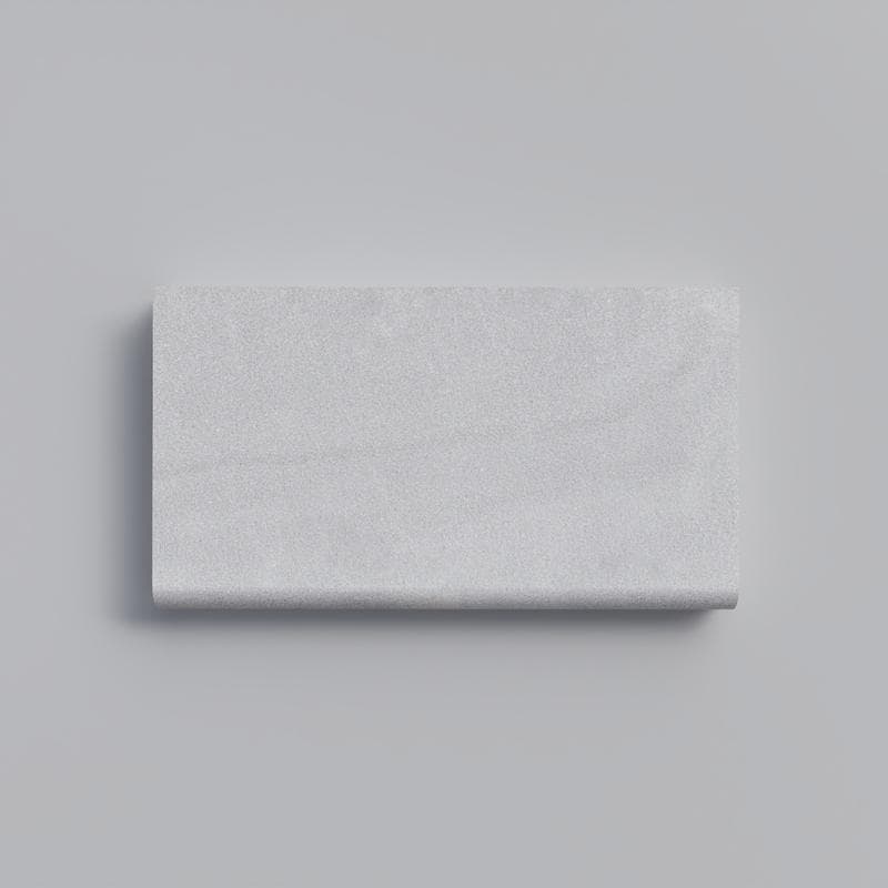 White Marble 5cm Bullnose Pool Coping 12x24 - Image 1