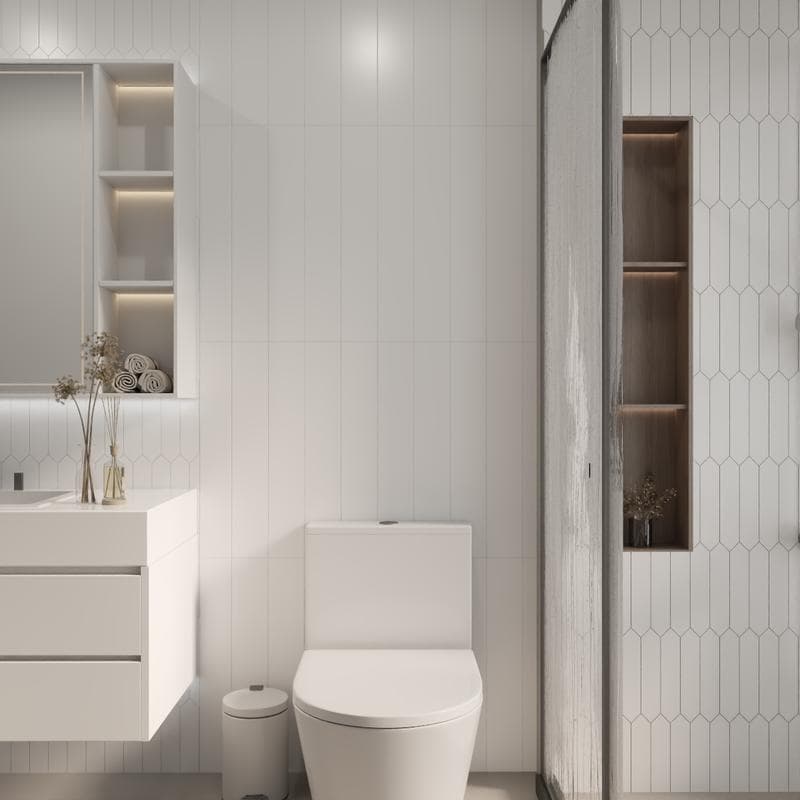 Block Blanco Matte 4x24 - Image 9