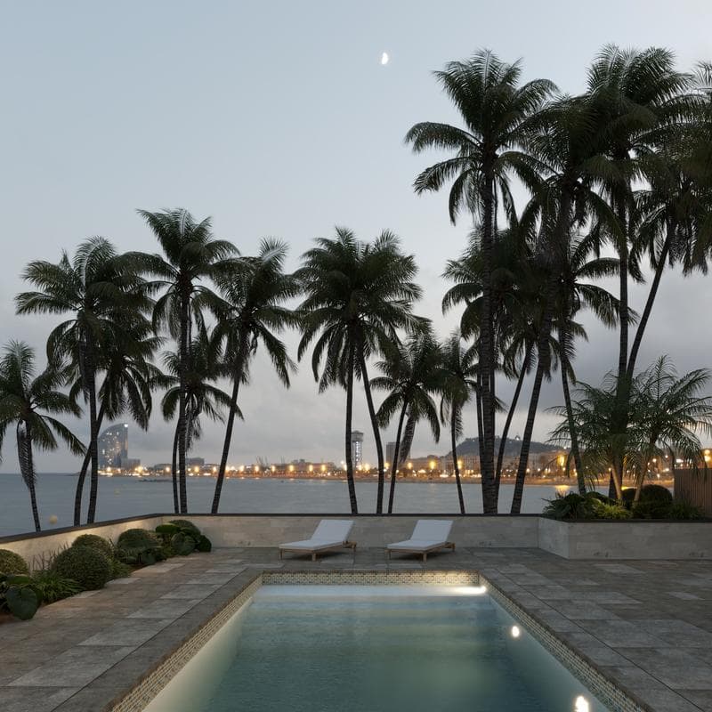 Aquabella Italian Slate Naples 1x2 Porcelain Mosaic 12"x12" Pool Tile (IS-1237) - Image 11