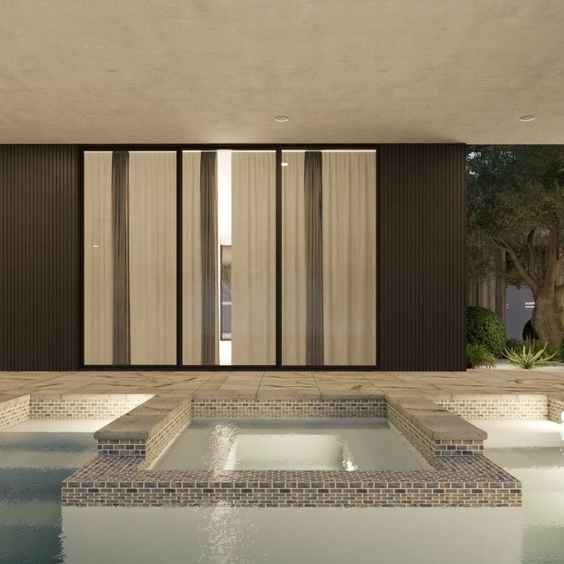 Aquabella Italian Slate Milan 1x2 Porcelain Mosaic 12"x12" Pool Tile (IS-1235) - Image 13