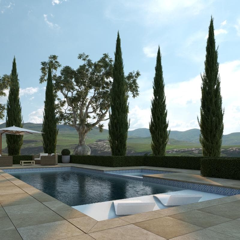 Aquabella Abyss Tikal 1x2 Porcelain Mosaic 12"x12" Pool Tile (AY-1224) - Image 8