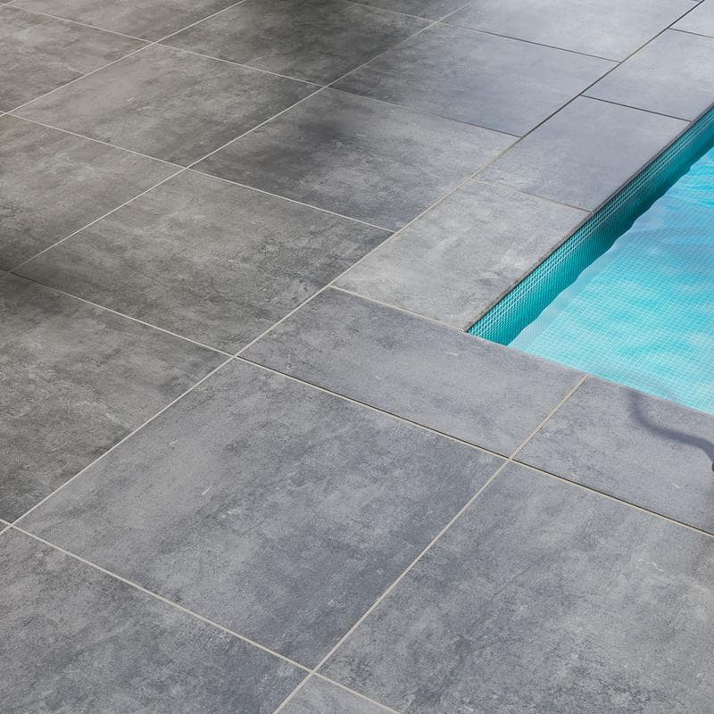 Beton Antracite 2cm Paver 24x24 - Image 5