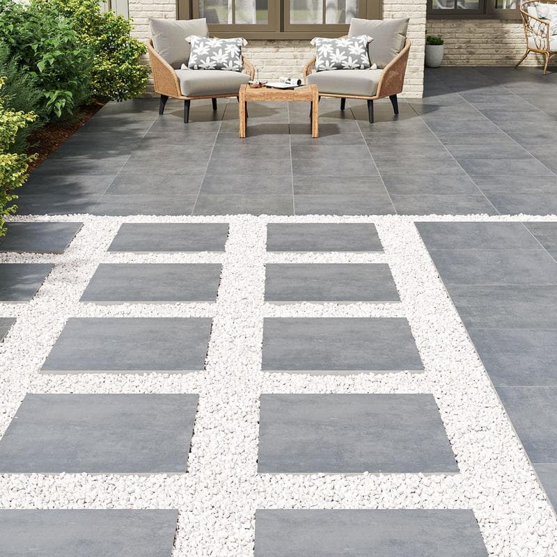 Beton Antracite 2cm Paver 24x24 - Image 3