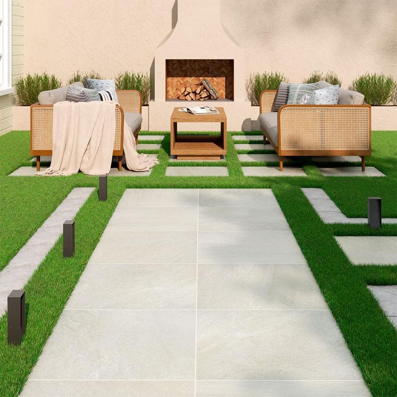 Legions Quartz White 2cm Paver 24x24 - Image 9