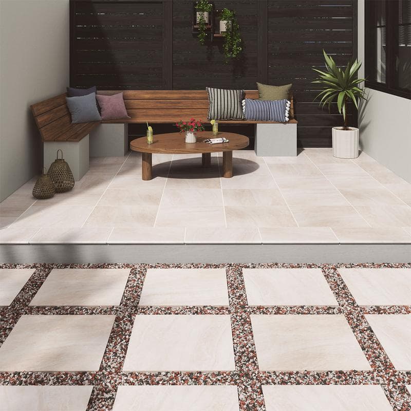 Praia Crema 2cm Paver 24x24 - Image 9
