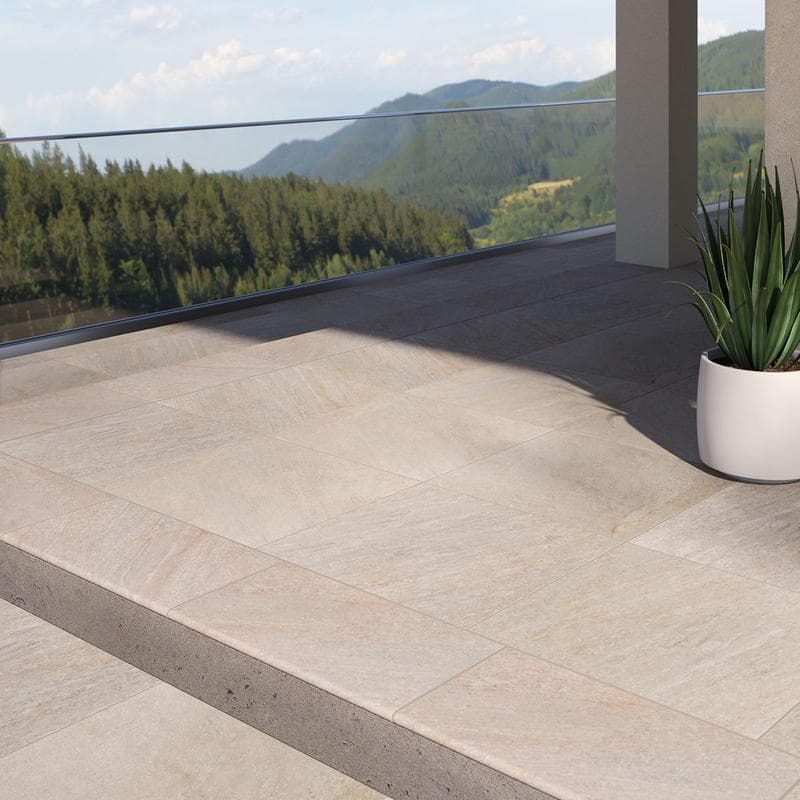 Quartz Beige 2cm Paver 24x24 - Image 6