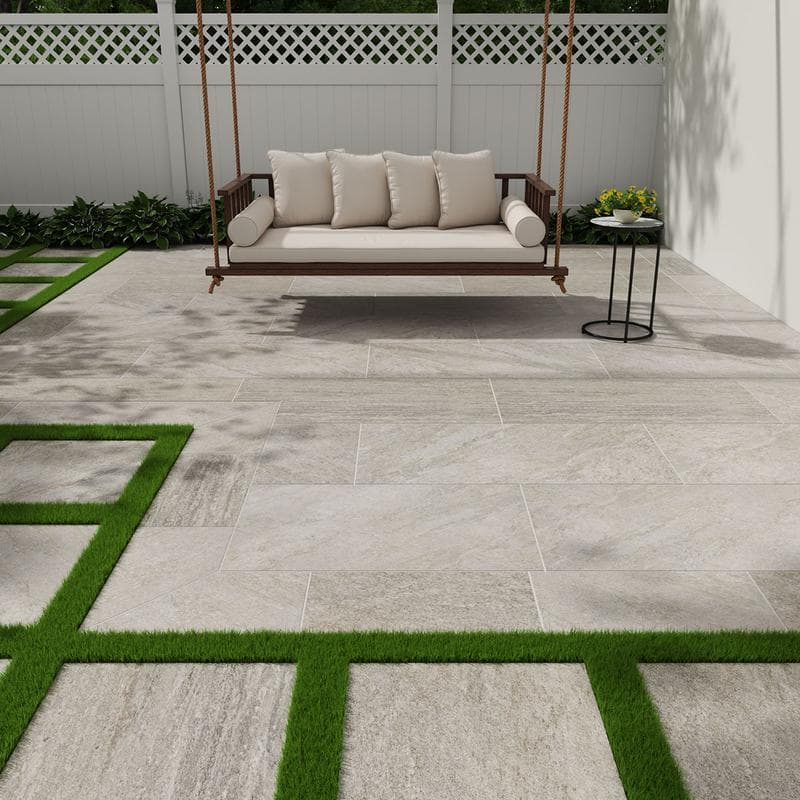 Quartz Silver 2cm Paver 24x24 - Image 4