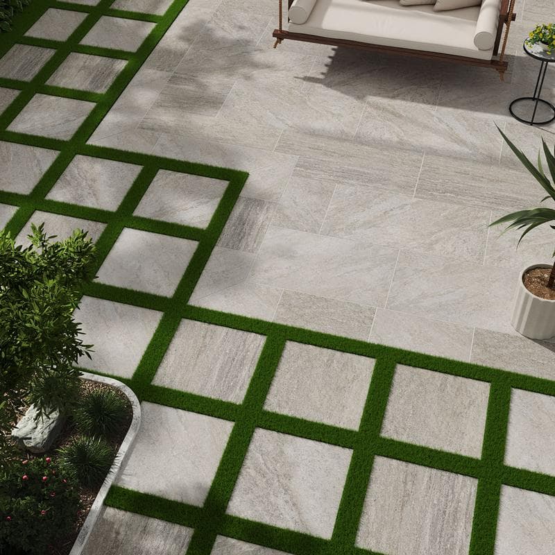 Quartz Silver 2cm Paver 24x24 - Image 8