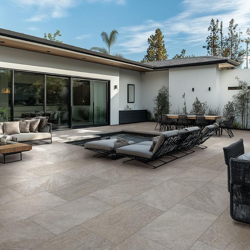 Quartz Silver 2cm Paver 24x24 - Image 13