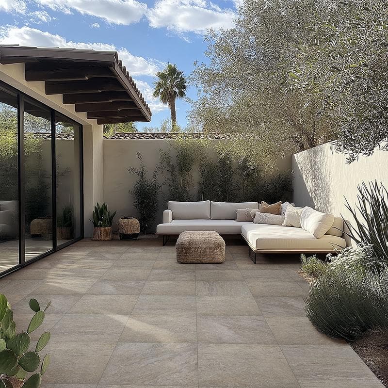Quartz Silver 2cm Paver 24x24 - Image 11