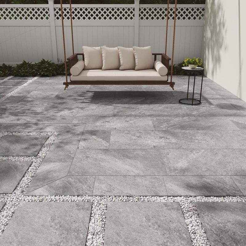 Quarzo Gray 2cm Paver 24x24 - Image 5