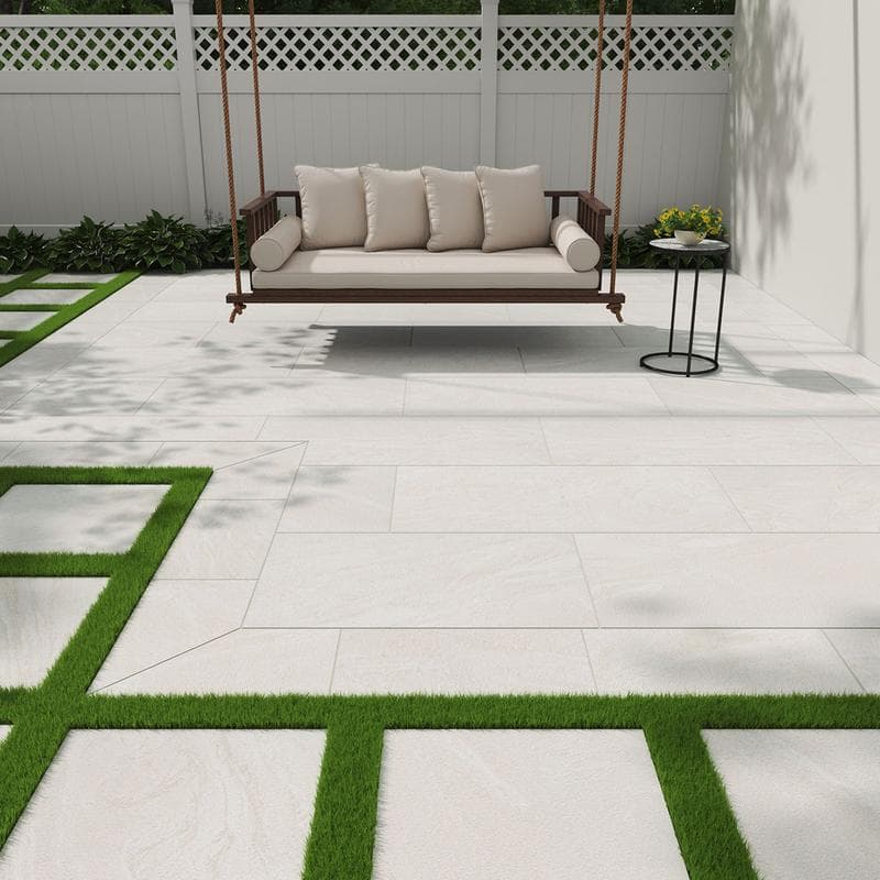 Vortexa Ivory 2cm Paver 24x24 - Image 10