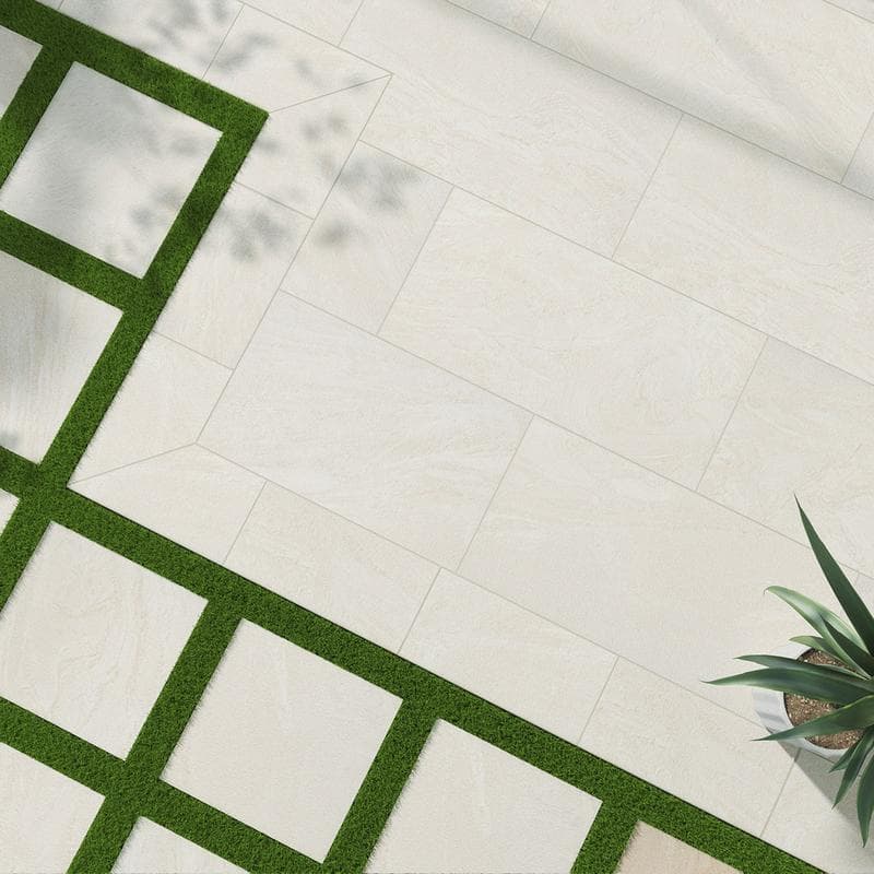 Vortexa Ivory 2cm Paver 24x24 - Image 7