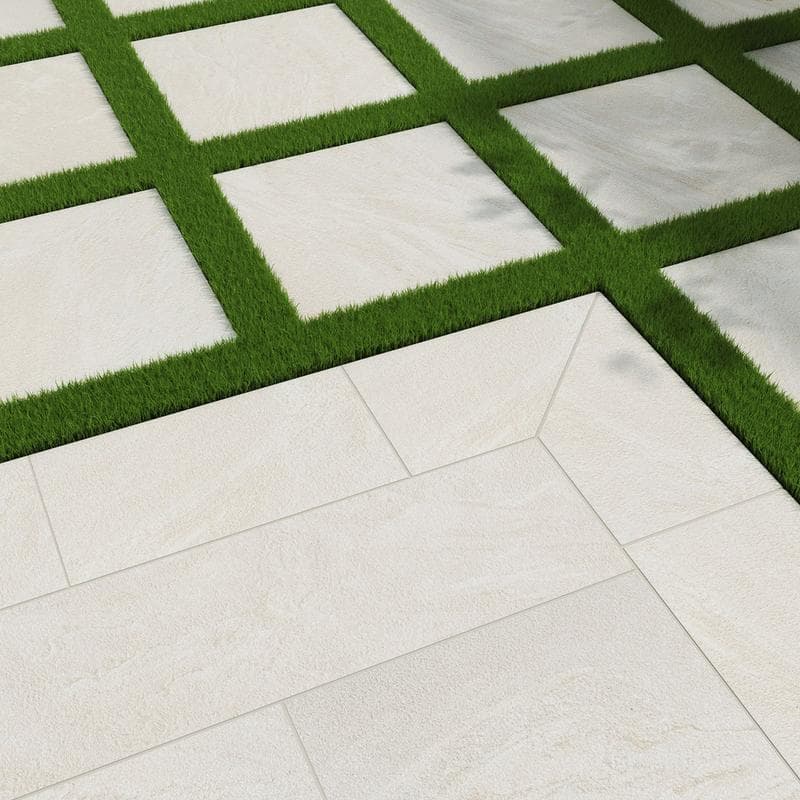 Vortexa Ivory 2cm Paver 24x24 - Image 5