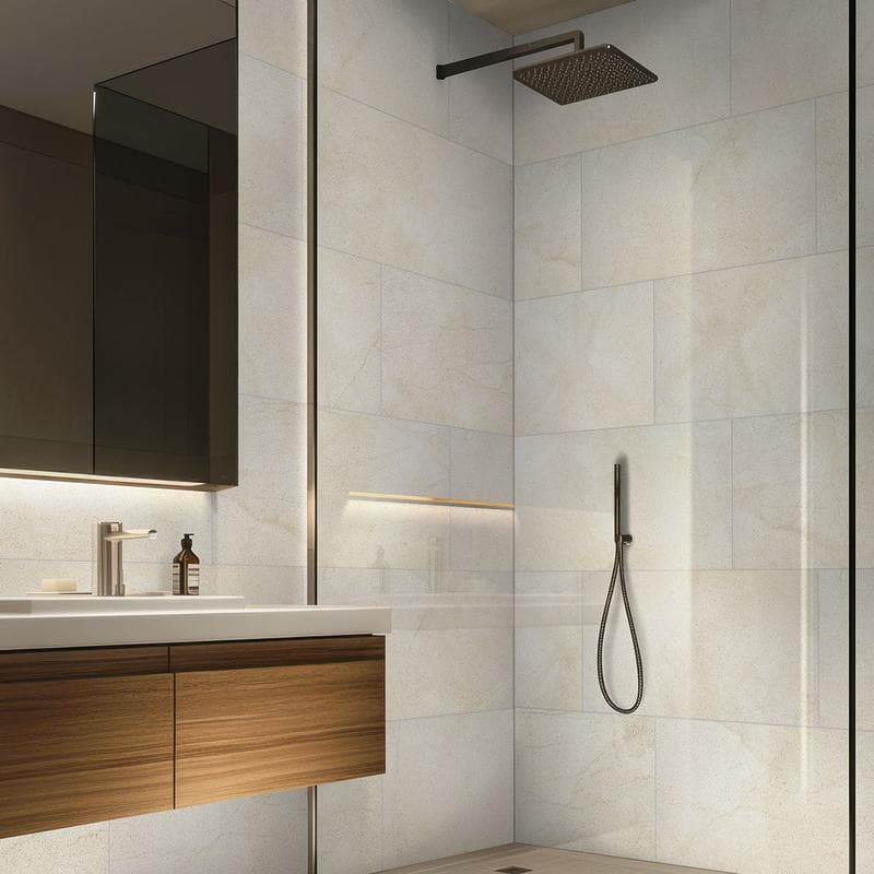 Livingstyle Cream Field Tile 18x36 - Image 5