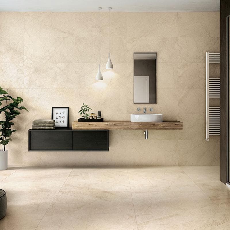 Livingstyle Cream Field Tile 24x24 - Image 3