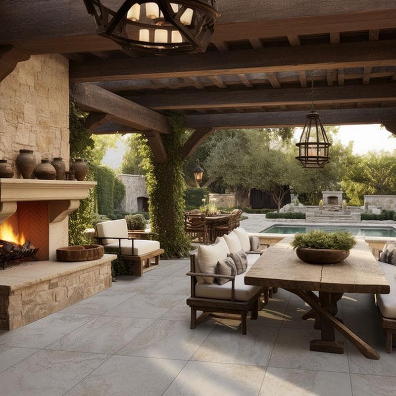 Livingstyle Travertino Field Tile 24x24 - Image 6