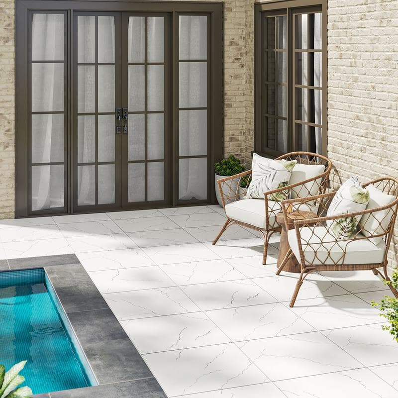Miraggio Gray Field Tile 24x48 Polished - Image 4
