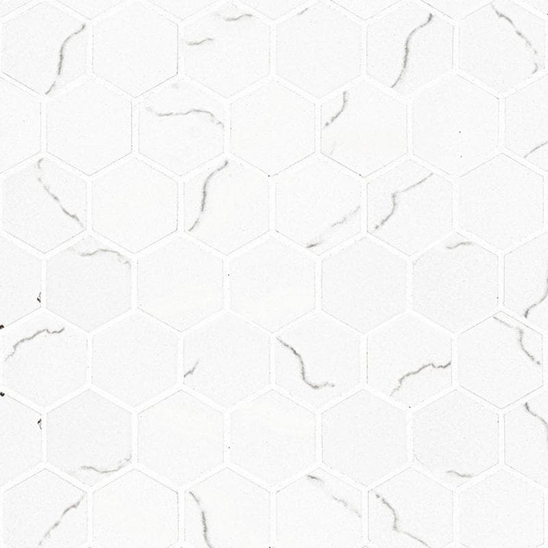 Miraggio Gray Field Tile 2x2 Hexagon - Image 1