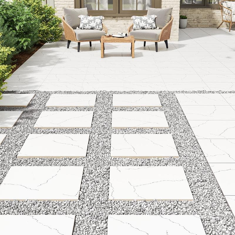 Miraggio Gray Field Tile 2x2 Hexagon - Image 9