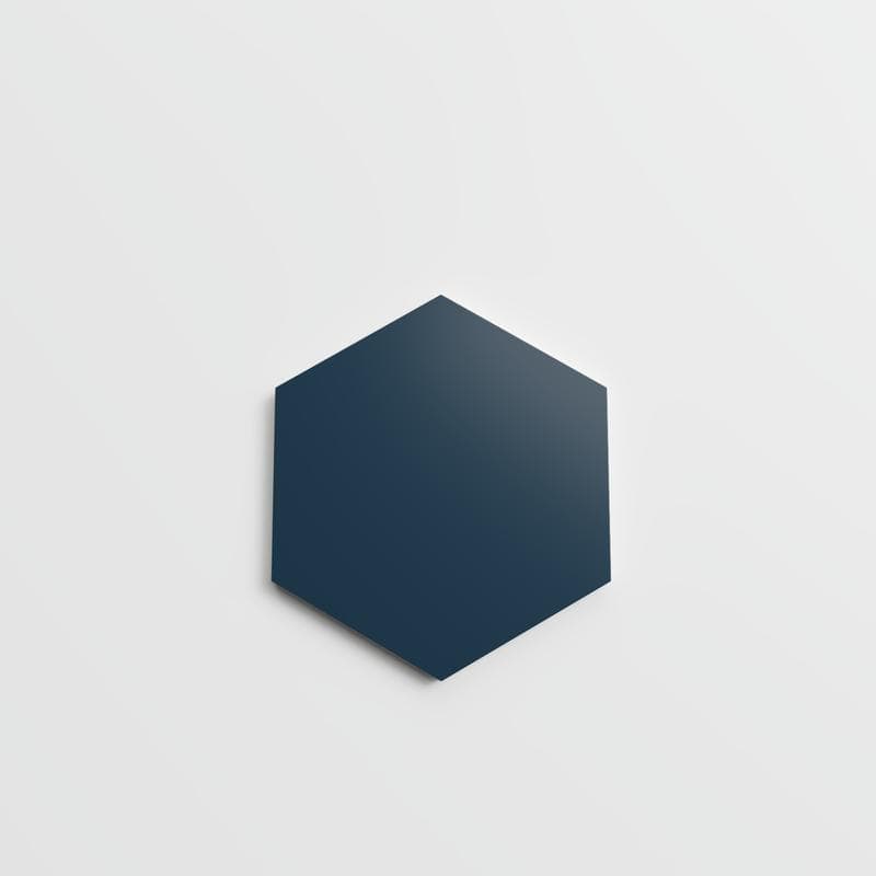 Block Hexagon Azul Matte 5x6 - Image 3