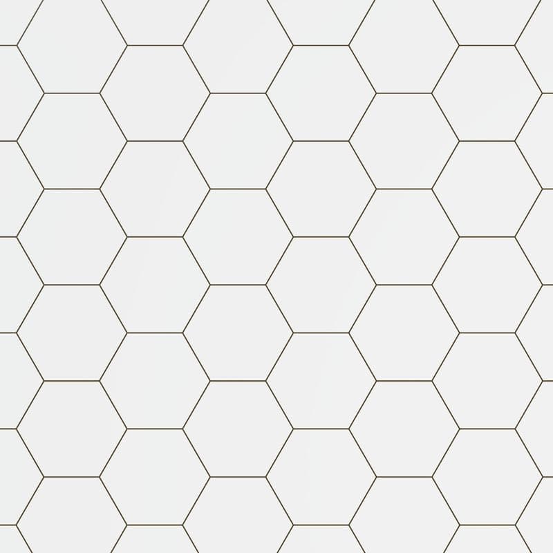 Block Hexagon Blanco Matte 5x6 - Image 6