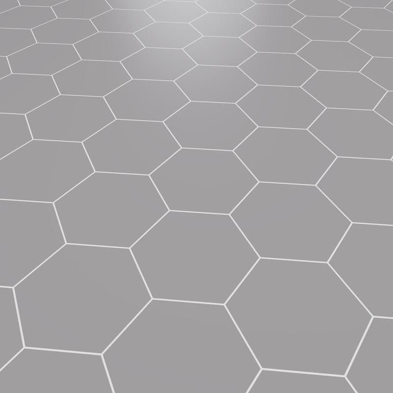 Block Hexagon Gris Matte 5x6 - Image 5