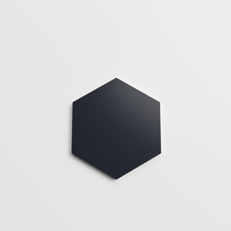 Block Hexagon Negro Matte 5x6 - Image 3