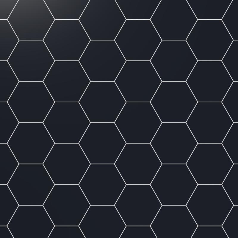 Block Hexagon Negro Matte 5x6 - Image 6