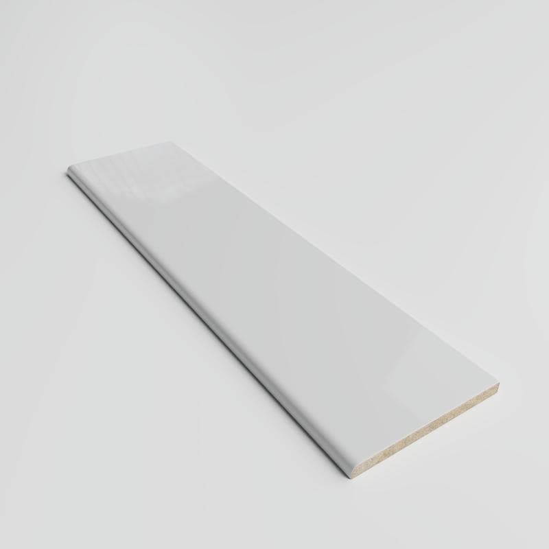Color Collection Bright Tender gray 3x12 Single Bullnose - Image 2