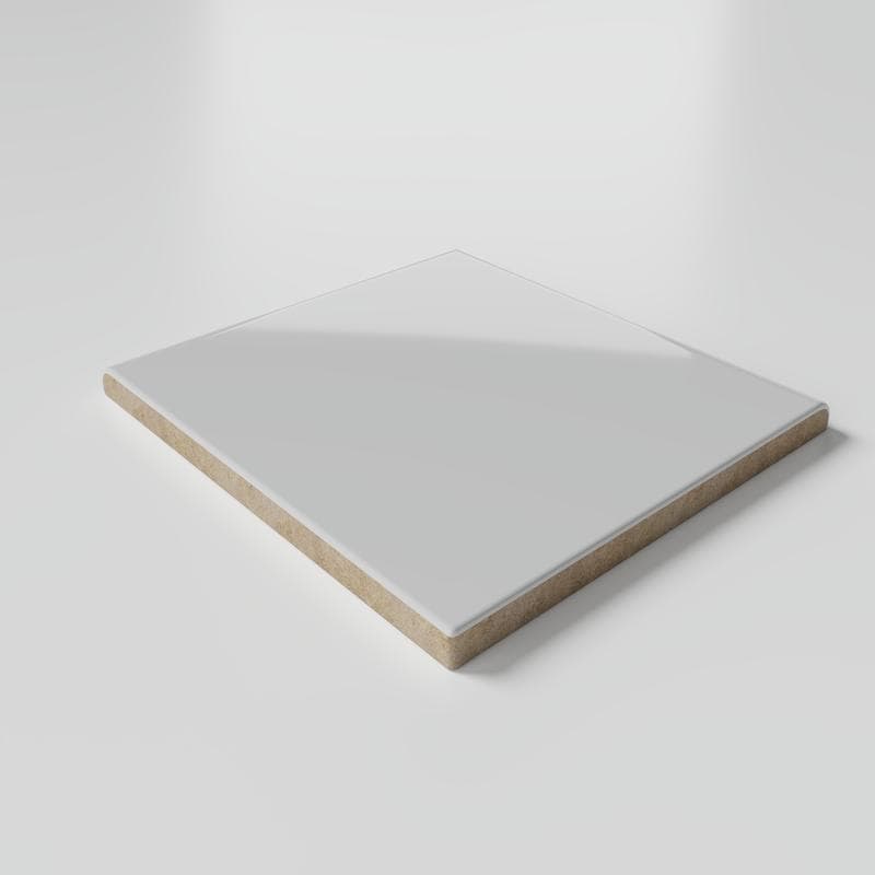 Color Collection Bright Tender Gray 4-1/4 x 4-1/4 Single Bullnose Corner - Image 3