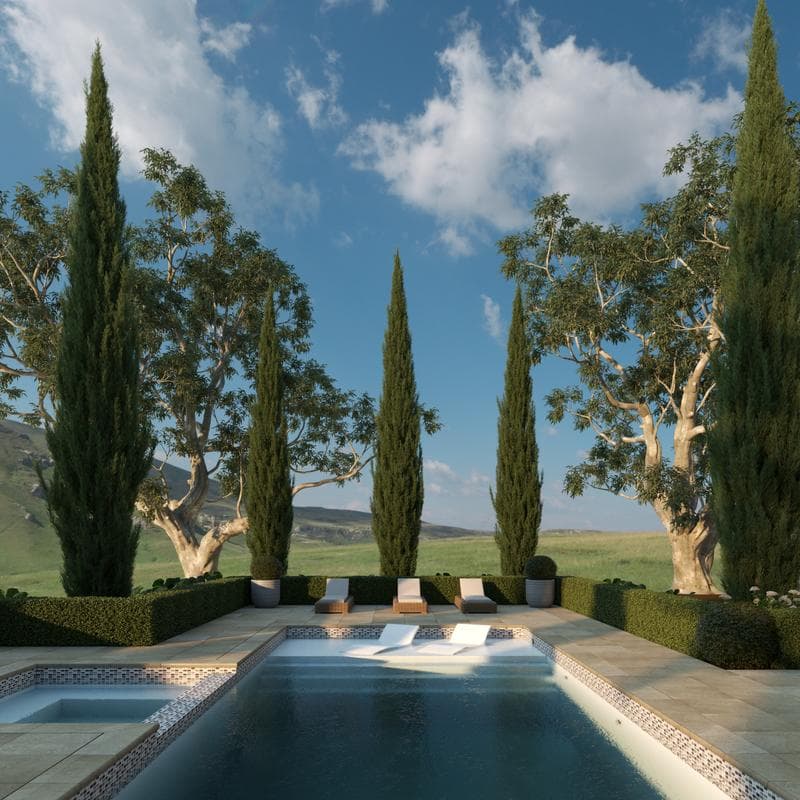 Aquabella Stone Age Straight 1x2 Porcelain Mosaic 12"x12" Pool Tile - Image 3