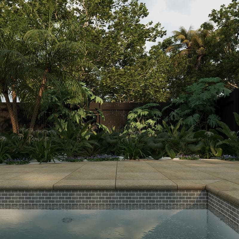 Aquabella Texas Laredo 1x2 Porcelain Mosaic 12"x12" Pool Tile - Image 5