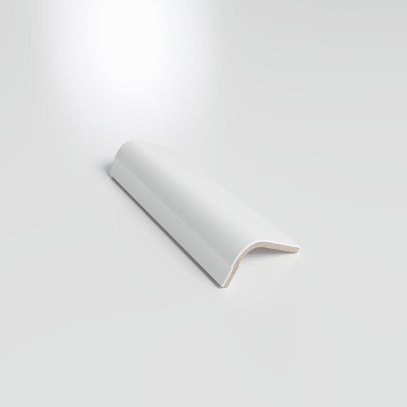 Color Collection Matte White Ice 2x6 V-cap - Image 2