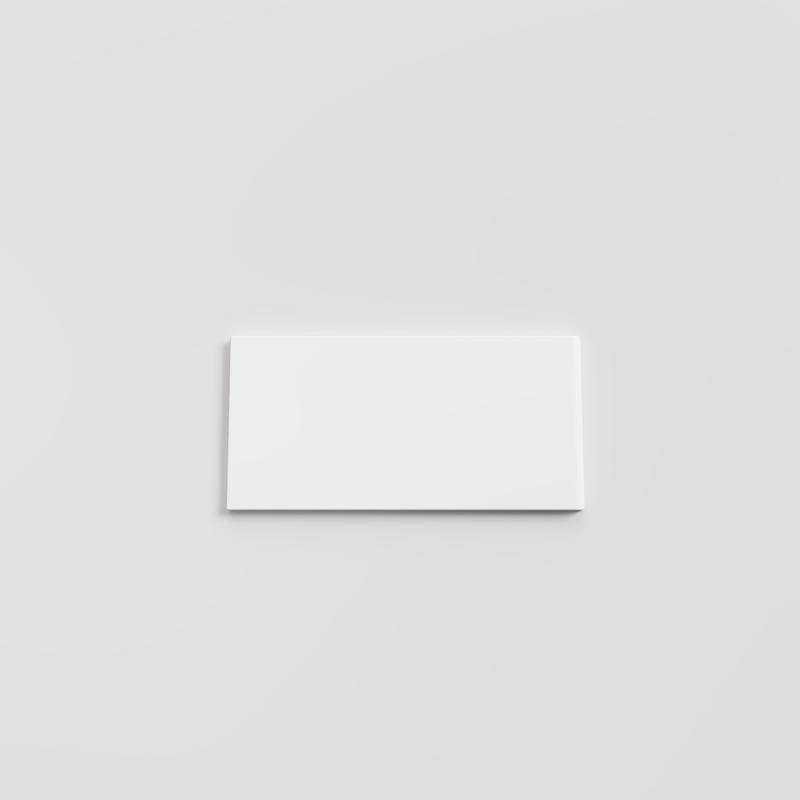 Color Collection Matte White Ice 3x6 Single Bullnose (Short Side 3") - Image 1