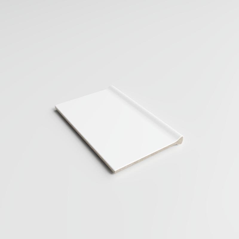 Color Collection Bright White Ice 3 3/4 x 6 RC Corner - Image 2