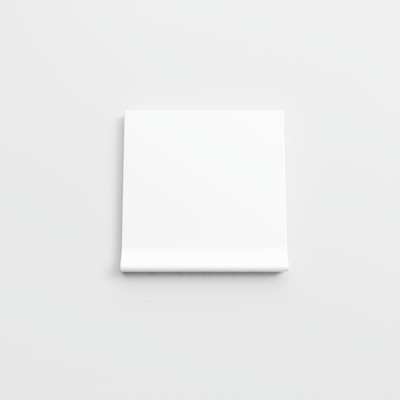 Color Collection Bright White Ice 4-1/4 x 4-1/4 LC Corner - Image 1